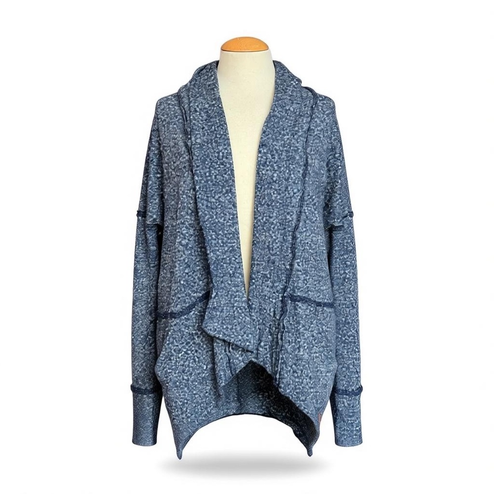 2/$25 Roots Speckled Open-Front Cardigan